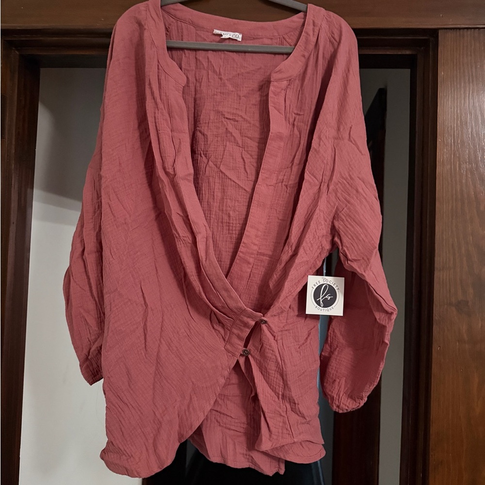 Women's Pink Blouse